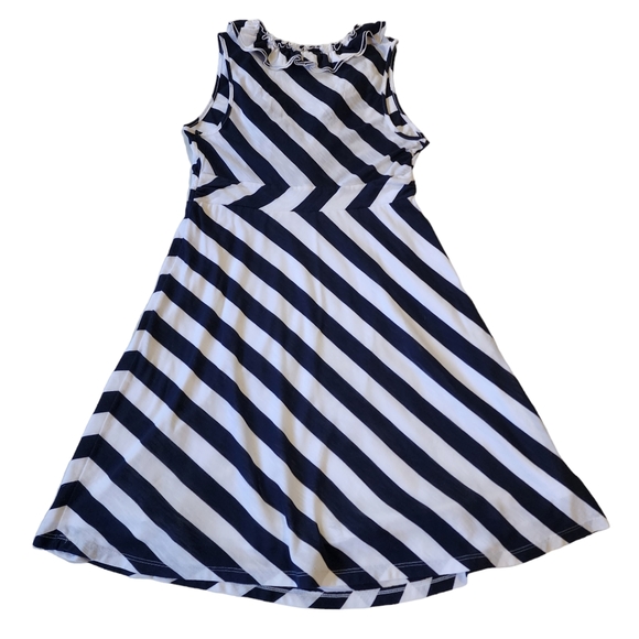 International Concepts Petite Blue And White Summer Dress Sz S NWT - Picture 5 of 6